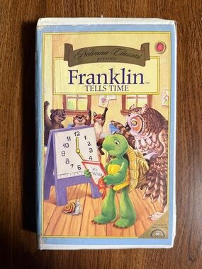 Franklin Tells Time VHS (1997)